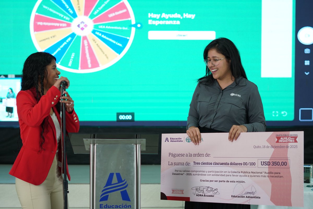 ADRA Ecuador tweet media