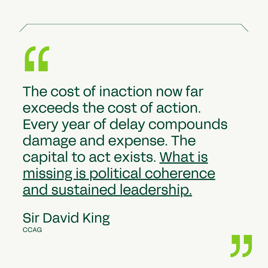 ClimateCrisisAG's tweet photo. “The Paris Agreement was never meant to solve the climate crisis in a single moment. It was designed to change direction.”

Ten years on from the Paris Agreement, @Sir_David_King , Chair of the CCAG, explores its key successes and shortcomings with @TIME - as well as what we need to do in order to accelerate climate action.

Read the full article: https://t.co/ibZcV3Iadh