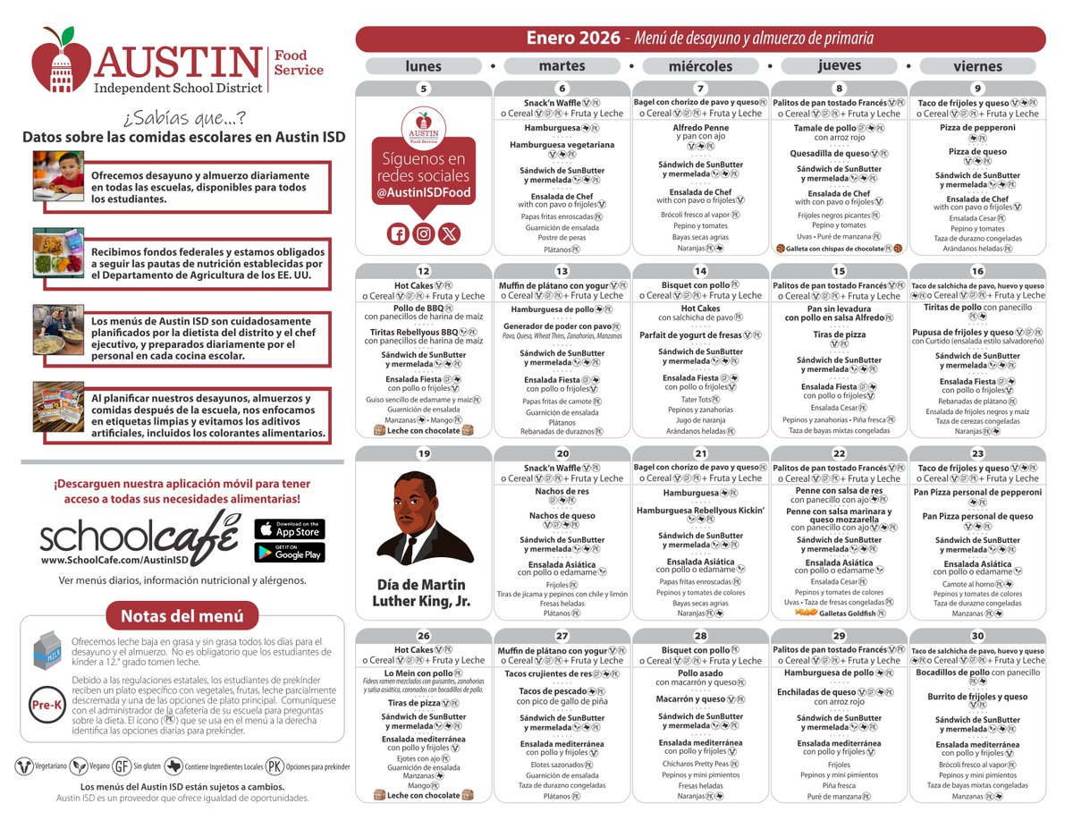 Austin ISD Food Service tweet media
