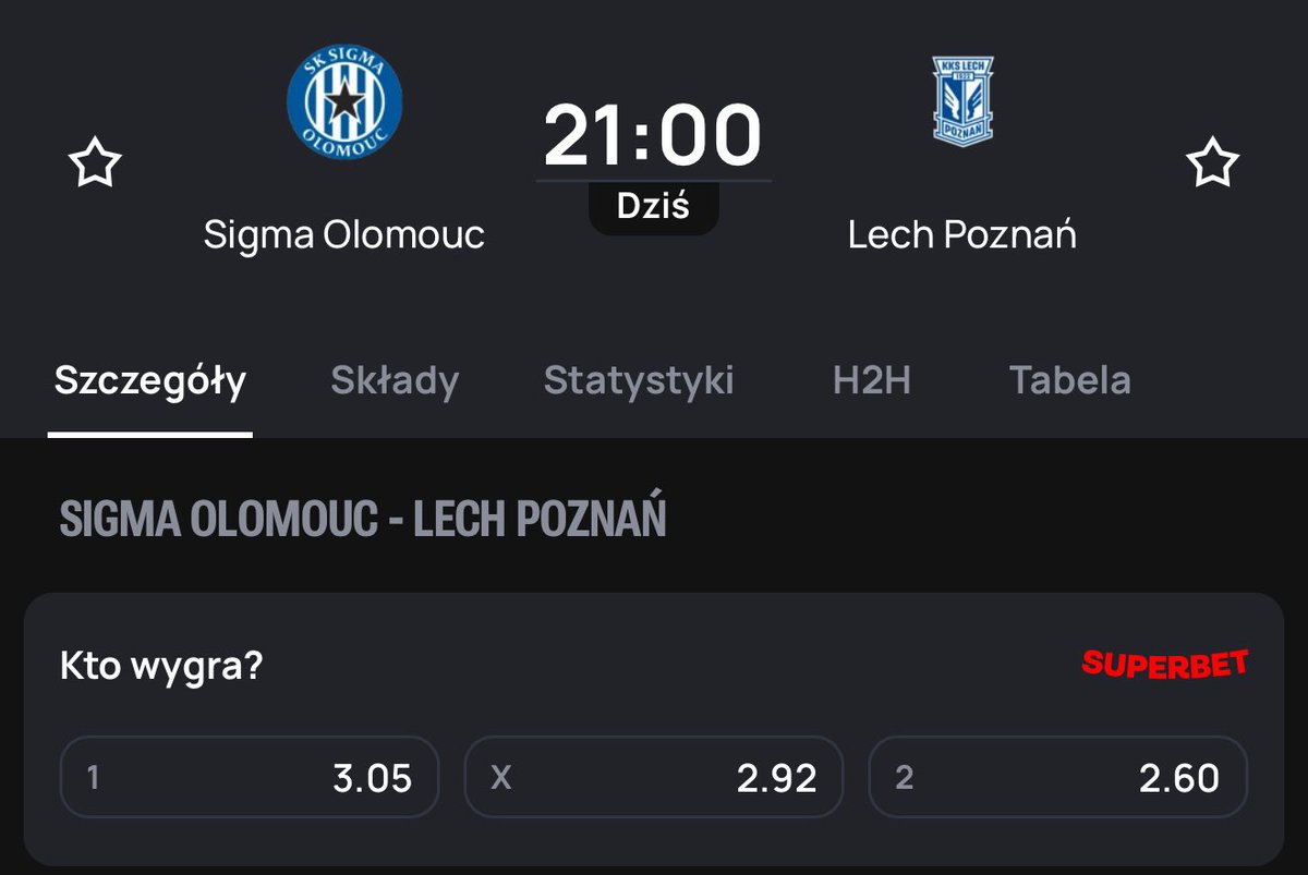 Typy Martineza - Betside tweet media