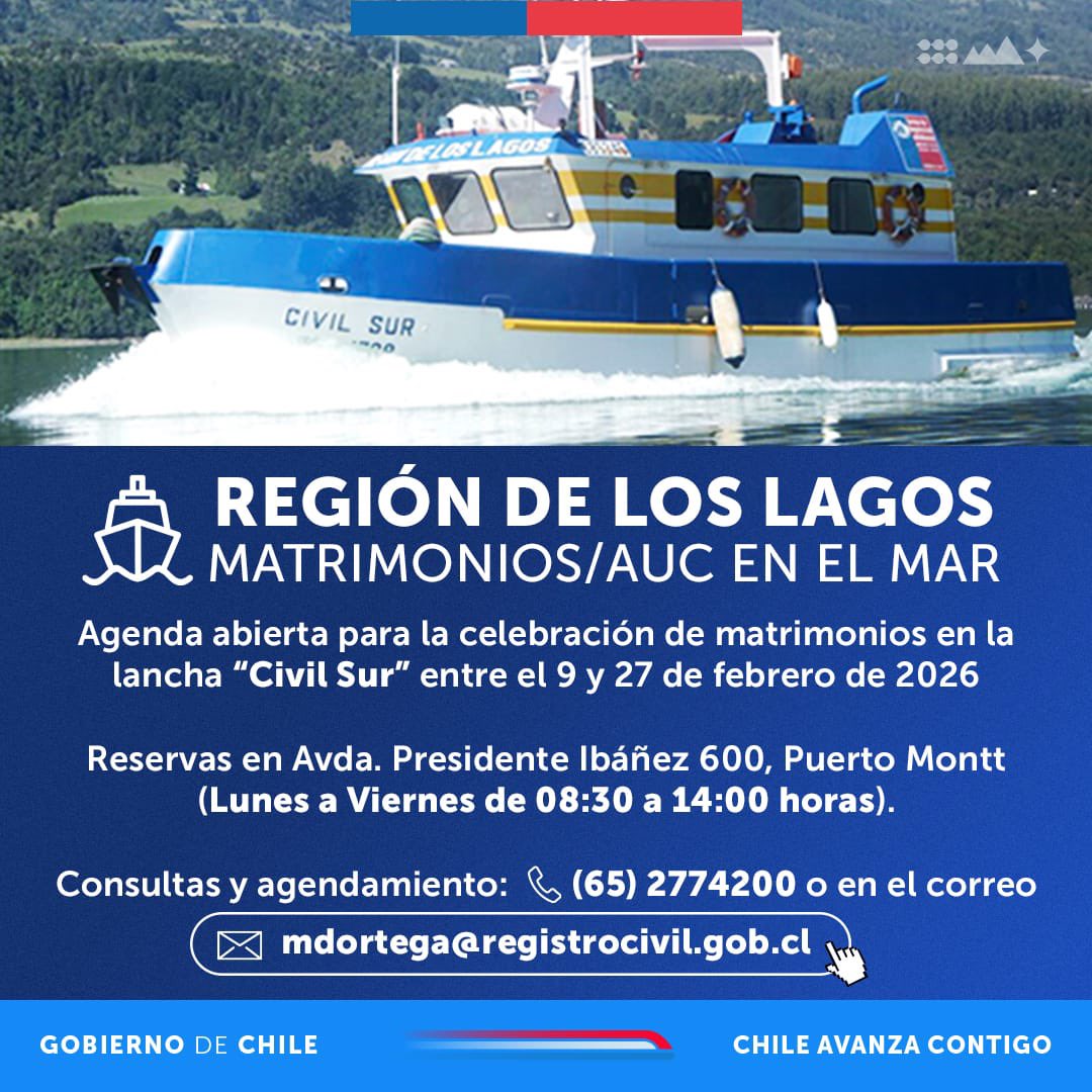 Registro Civil Los Lagos tweet media