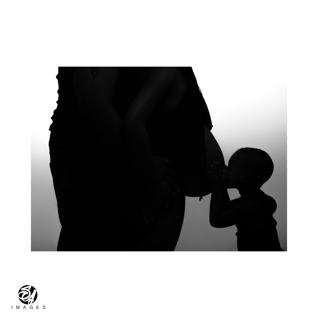 One heartbeat in her arms, another growing beneath her heart ❤️ 
A beautiful chapter of motherhood, love, and legacy—captured forever.
#MaternityLove