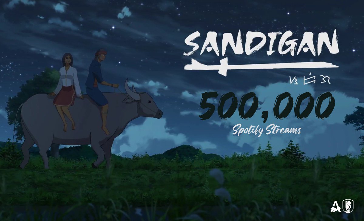 📀|| ALAMAT's ‘Sandigan’ has surpassed 500,000+ streams on Spotify! 🔥

Walang makakapigil sa 'ting mga puso, Magiliws! Salamat sa inyo!🫡  

Let's keep streaming! 

🔗open.spotify.com/track/2L6sqK01…

#ALAMAT #ALAMATSandigan