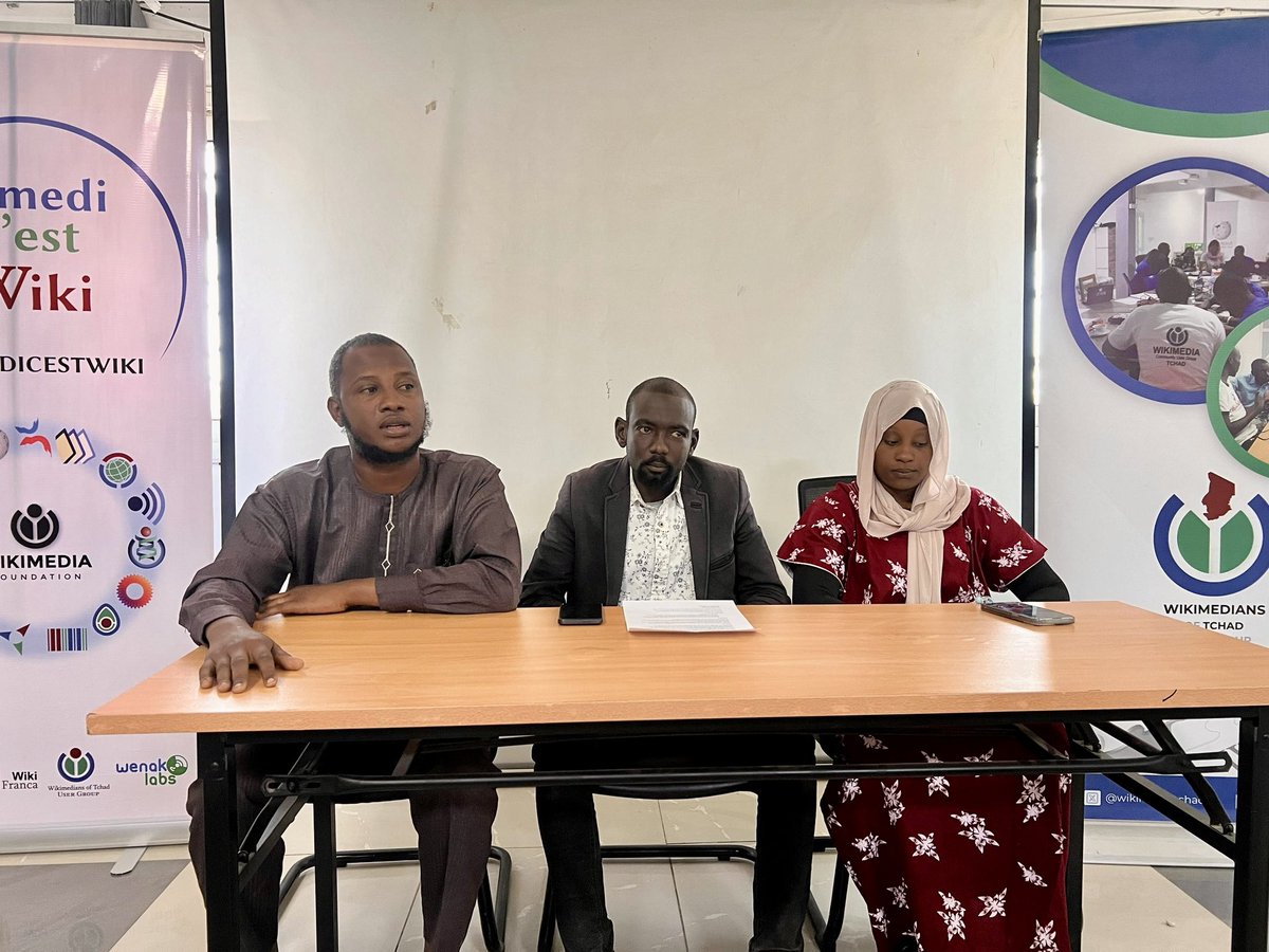Wikimedia Tchad tweet media