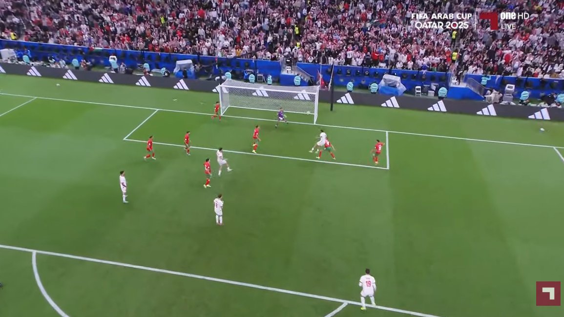 بوابة الوفد| علي علوان يسجل هدف التعادل للمنتخب الأردن أمام المغرب فى نهائي كأس العرب 