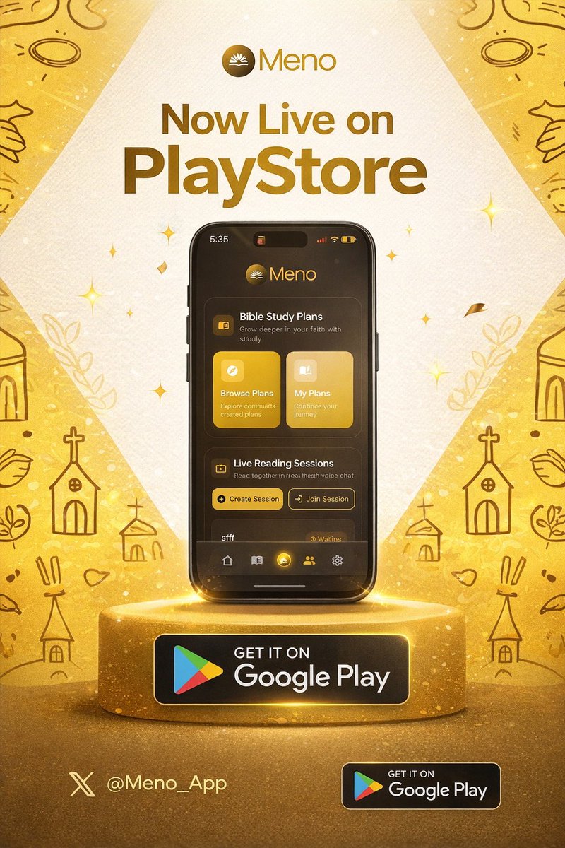 Meno Bible App tweet media