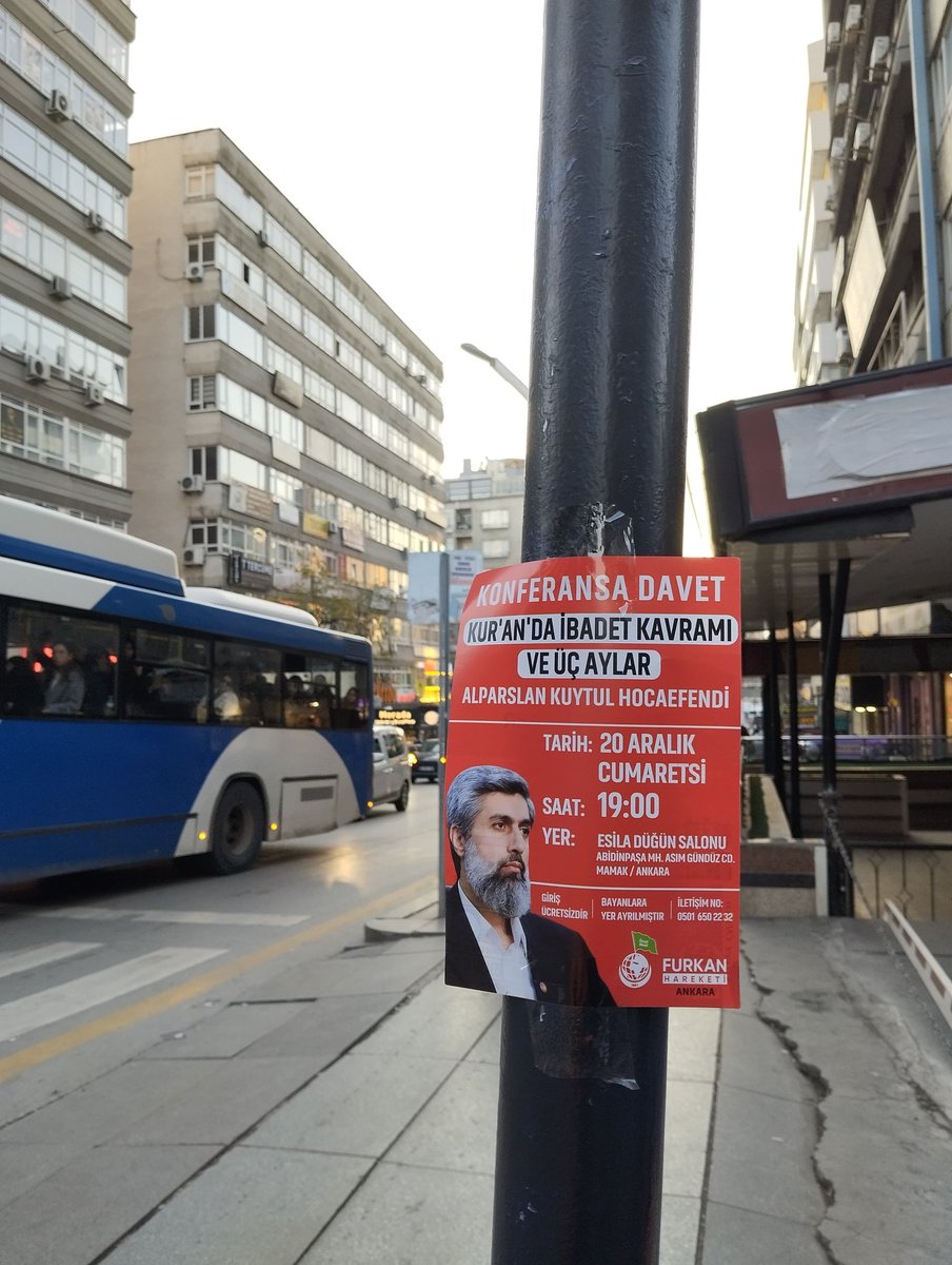 Bir konferansın duyurusu;
emek, zaman ve ciddi masraf ister.
Ancak kendini hukukun üstünde gören bazı güçler,
salon sahiplerini tehdit ederek konferansı engellemeye çalışıyor.

AnkaraEmniyetinden YineEngel 
#İçişleriBakanlığı