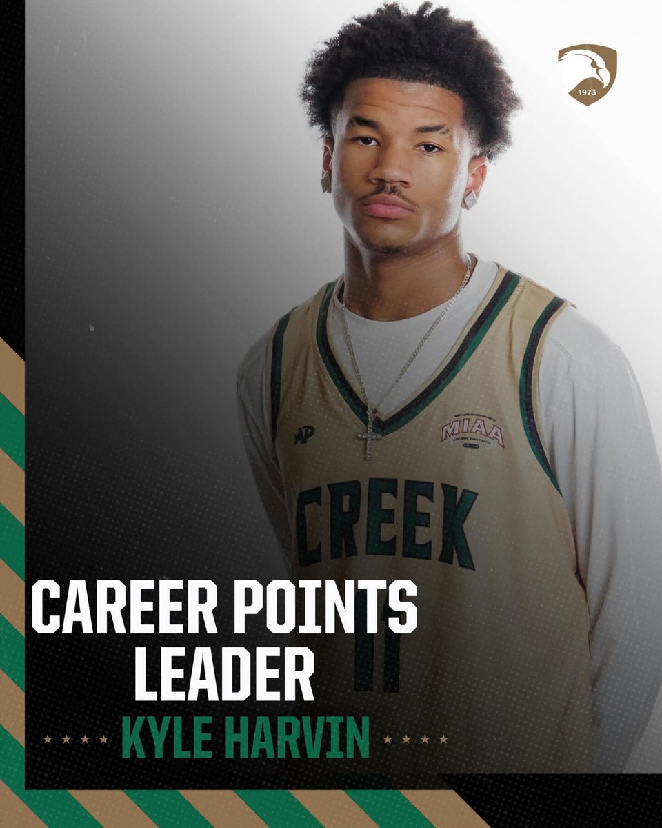 MarcusHelton's tweet photo. Indian Creek (MD) 2026 guard Kyle Harvin became the school’s career points leader with 1,270 after scoring 30 in a 69-63 win over Chapelgate Christian on Wednesday. Congrats,
@kyle_harvin! 

@jlitt710 @ICSEagles @RunninMaverick1 https://t.co/lZWqoKKWe1