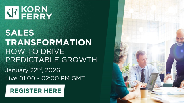 MollyMorrone220's tweet photo. Webinar: Sales Transformation – How to Drive Predictable Growth Join Korn Ferry with leaders from Amey &amp; Roche to explore how top commercial teams drive sustainable, predictable revenue growth. https://t.co/ynBV6Yc6IX https://t.co/gDXNvyxMxk