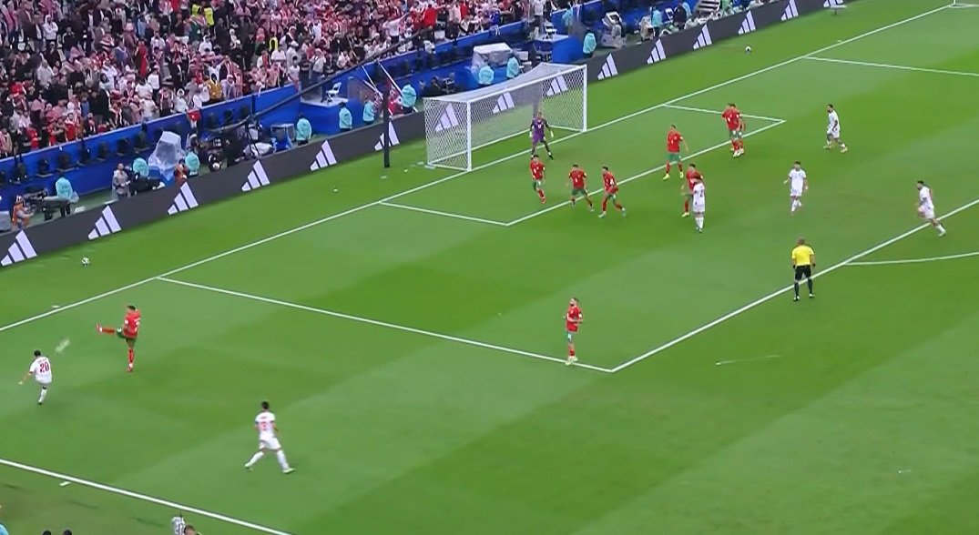 نهائي كأس العرب يشتعل من جديد بتسجيل علي علوان هدف التعادل لـ الأردن برأسية قوية سكنت مرمى المغرب 