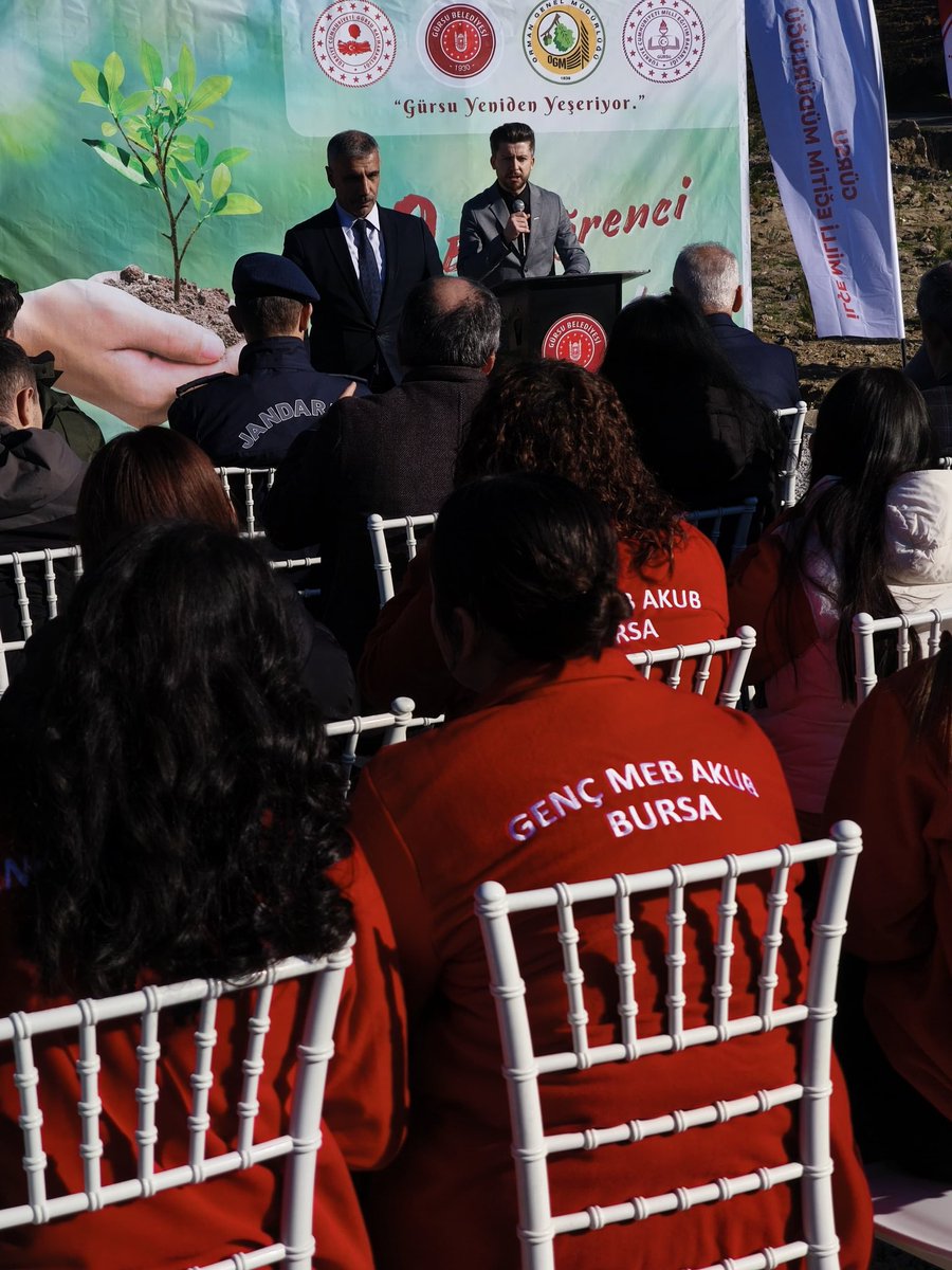 “Gürsu Yeniden Yeşeriyor” projesi kapsamında düzenlenen etkinlik, İl Milli Eğitim Müdür Yrd. Sayın Yunus Bulut ve Lokman Hekim MTAL Genç MEB AKUB gönüllüsü öğrencilerimizin katılımıyla gerçekleştirildi.<a href="/tcmeb/">Millî Eğitim Bakanlığı</a> <a href="/meb_dhgm/">Destek Hizmetleri Genel Müdürlüğü</a> <a href="/mebisgb/">İşyeri Sağlık ve Güvenlik Birimi Daire Başkanlığı</a> <a href="/mebakub/">MEB AKUB</a> <a href="/bursailmem16/">Bursa İl Millî Eğitim Müdürlüğü</a> <a href="/bursaisgb/">Bursa İl MEM İSGB</a> <a href="/yunusbulut1216/">Yunus BULUT</a>