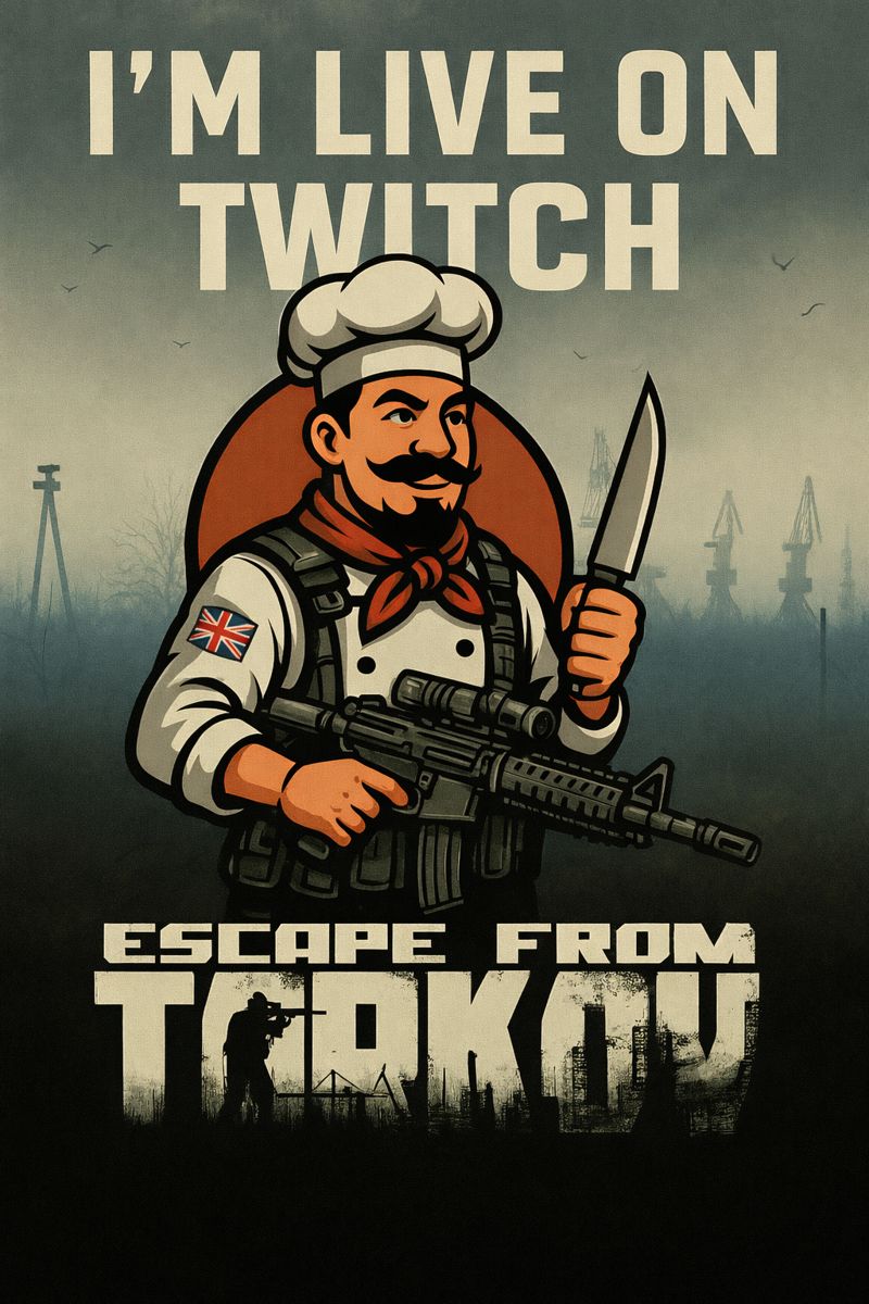 ChefNoFilter's tweet image. The kitchen is open and Tarkov is burning. 🔥🔥

Come watch the chaos 👉 twitch.tv/chefnofilter

#ChefNoFilter #EscapefromTarkov #twitch #gaming  #FPSGaming