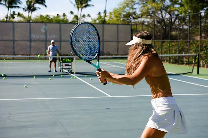 At the Mauna Lani Sports Club &amp; Tennis Garden, the courts are calling. Sharpen your game on our tennis and pickleball courts, then recharge in the fitness center or unwind in the 25-meter lap pool, all surrounded by serene island views.