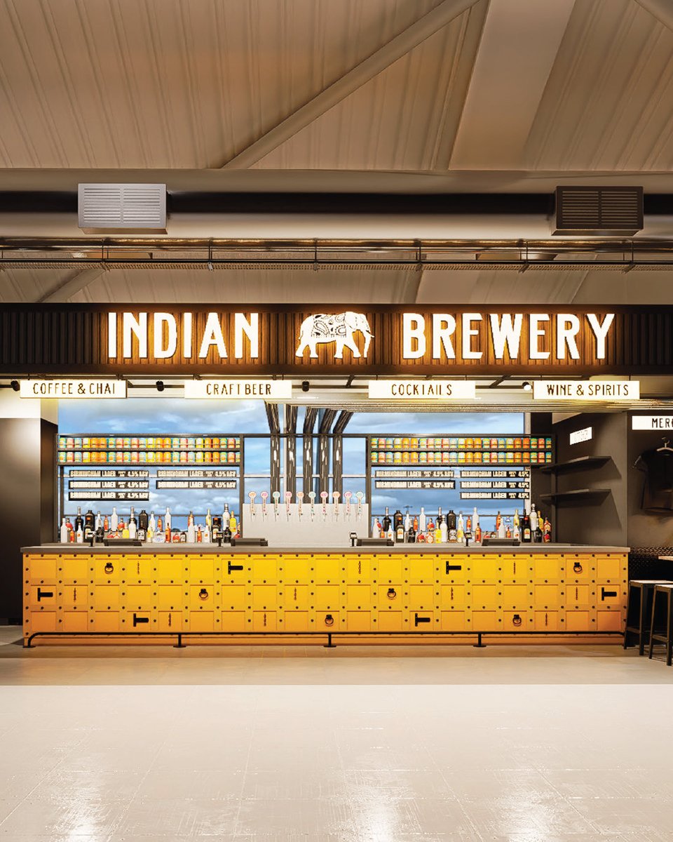 IndianBrewery's tweet photo. BIRMINGHAM AIRPORT ✈️
Opening soon!! Made in Brum🍺 https://t.co/lG79xAFSMk