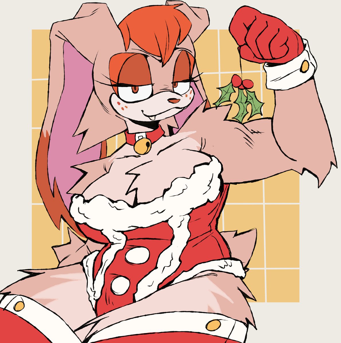 aaaaaron122's tweet image. christmas vanilla the rabbit