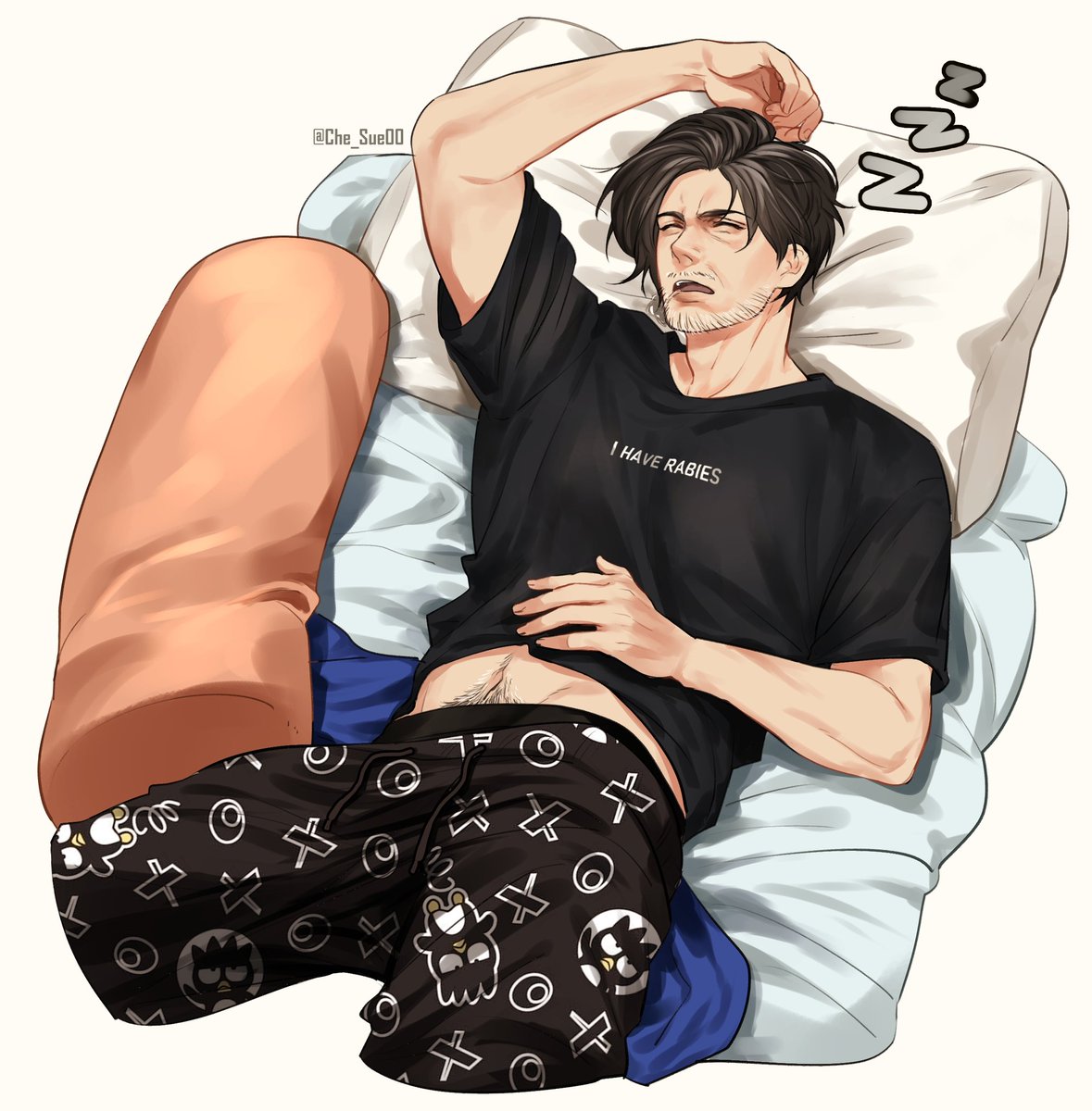 He needs this kind of sleep and rest😩🙌🏻
#ResidentEvilRequiem #LeonKennedy #REBHFun