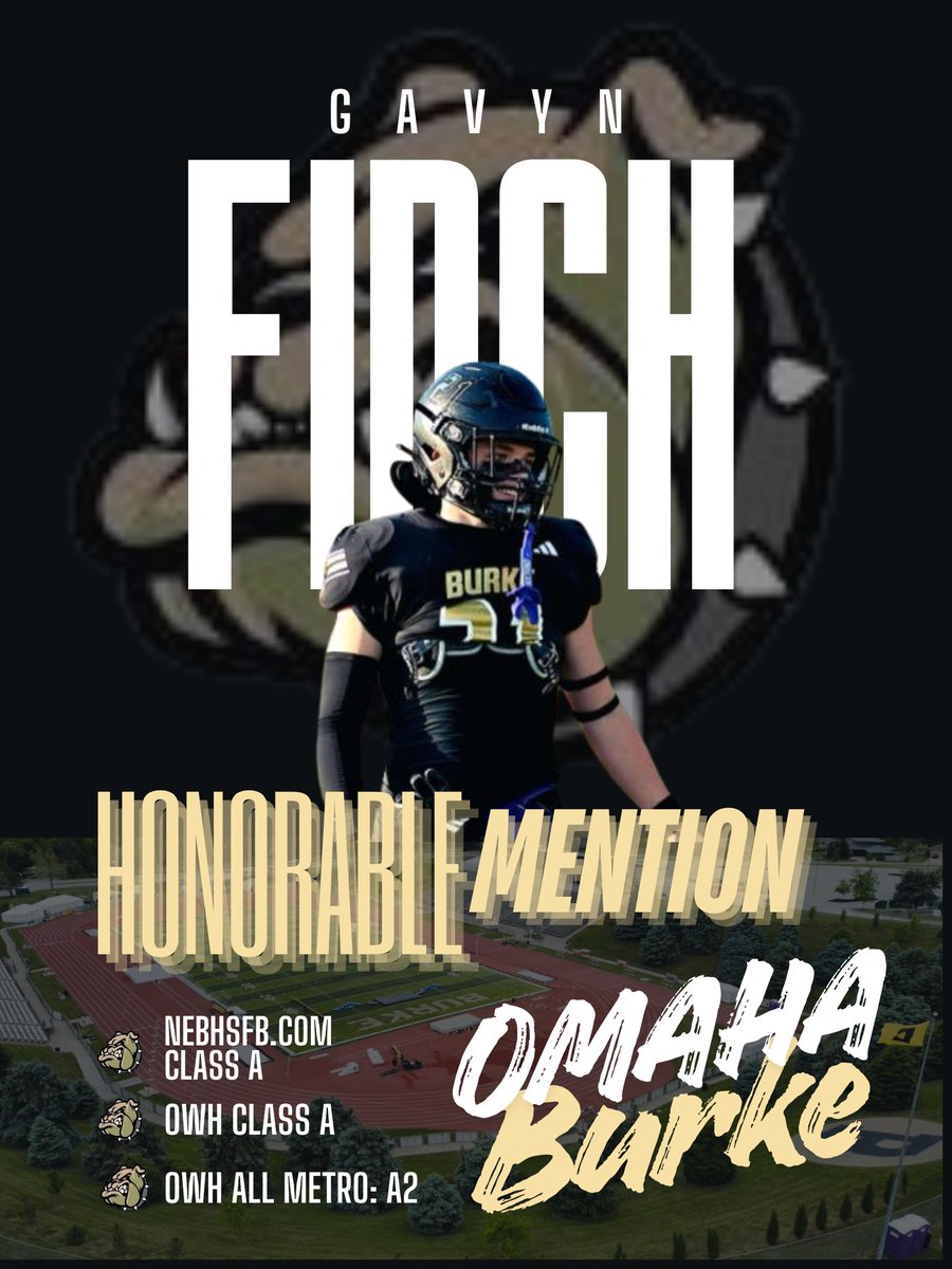 RecruitBurkeFB's tweet photo. Congrats to @GavynFinch  for his post season accolades!! https://t.co/kq1YKmRtKQ