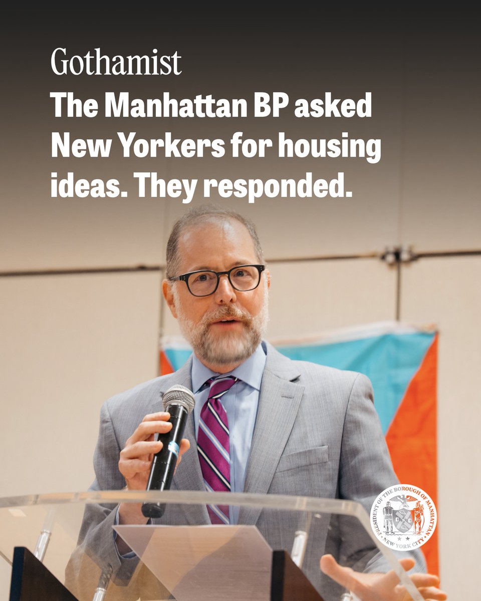 Office of Manhattan Borough President Mark Levine tweet media