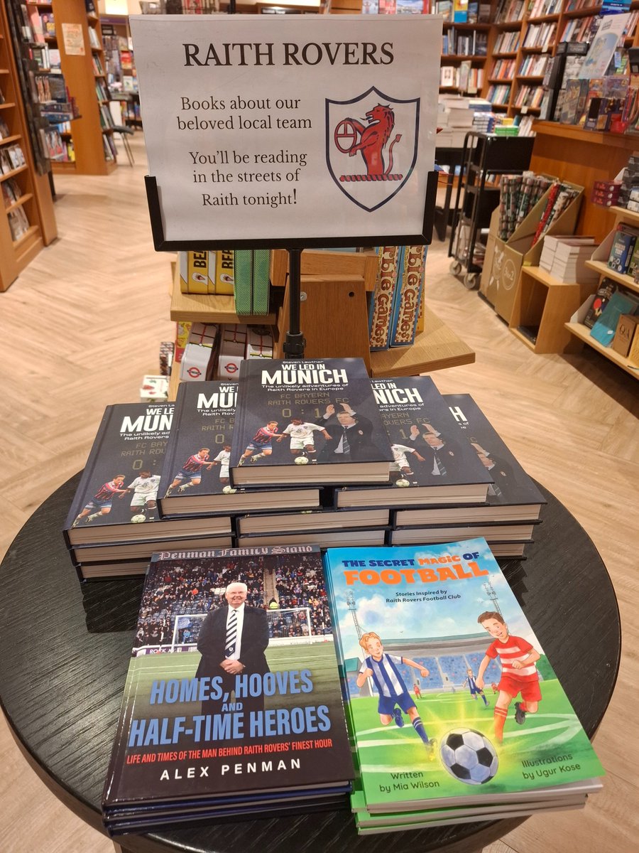 We've got not one, not two but THREE new books out about Raith Rovers. Perfect stocking fillers!