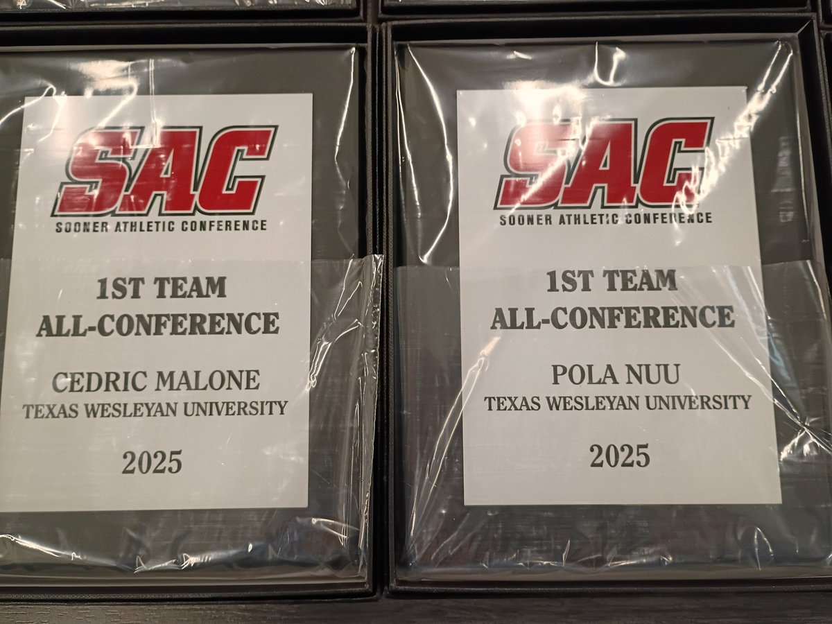 Congrats to a couple TxWes OL who made first team All-Conference!