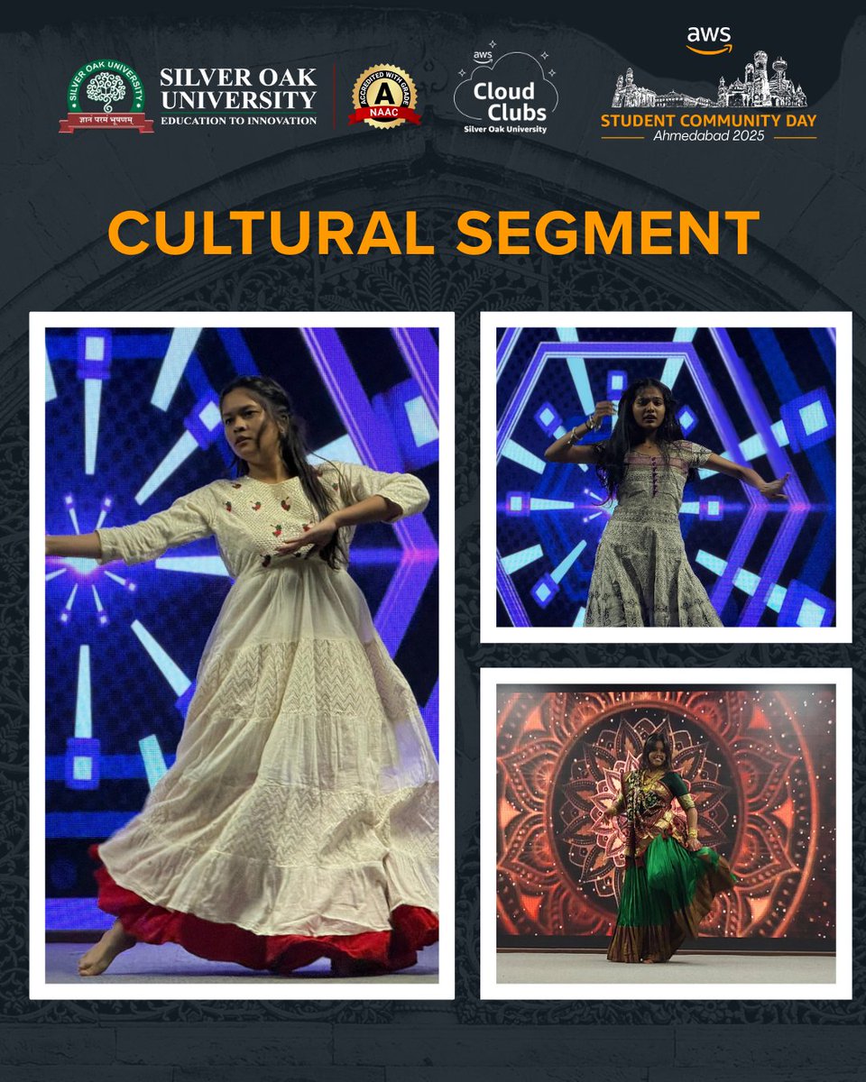awsccsou's tweet photo. Lights on, energy high! #AWSCCSCDAMD2025 wrapped up with vibrant cultural performances, organised by #AWSCCSOU. Power-packed moments and recognition of exceptional #leadership &amp; #teamwork set a lasting benchmark https://t.co/0VcDSMW3pK