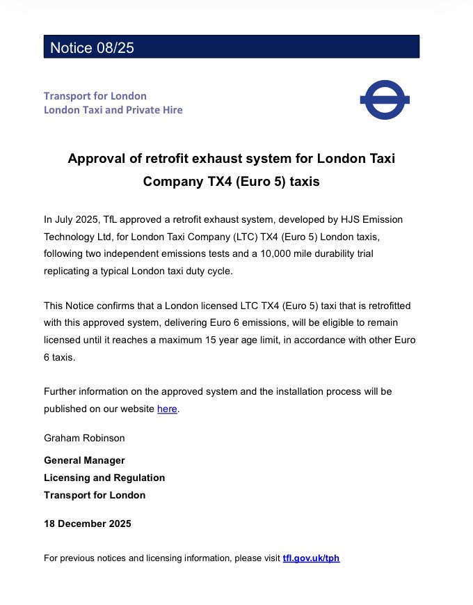 London Cab Drivers Club tweet media