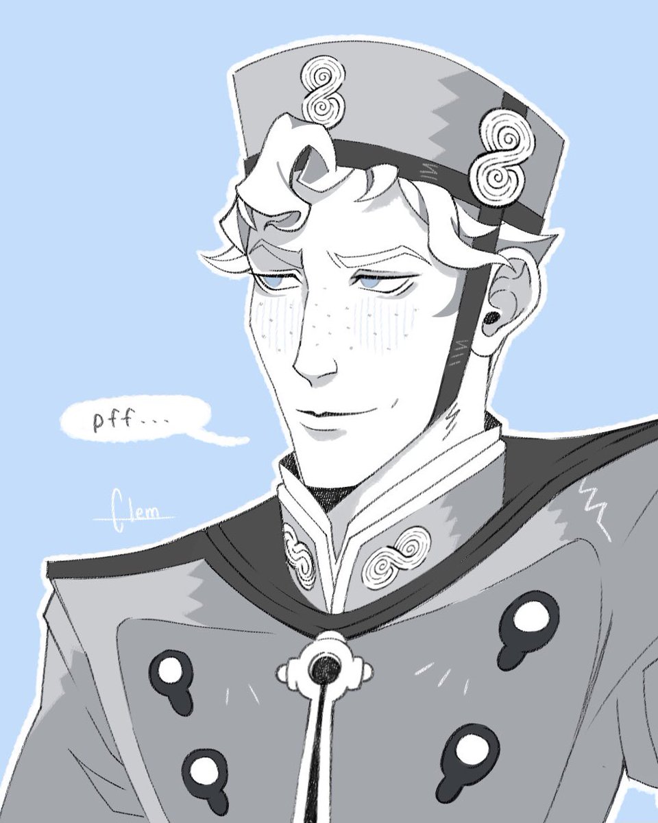 he’s so hard to draw #deadlock