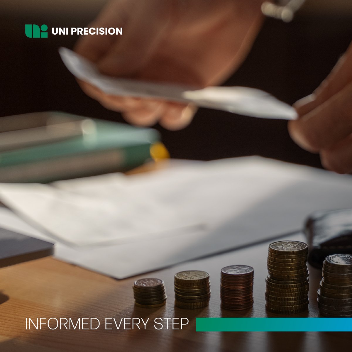 Uniprecision's tweet photo. Informed Growth &amp; Precision Power 
Stay Informed Every Step of the way for maximum return, and rely on UniPrecision's PRECISION FOR EVERY INDUSTRY to power your success. 📈💡 #UniPrecision #BusinessGrowth #PrecisionManufacturing #InformedDecisions https://t.co/ce7p2kAx1T