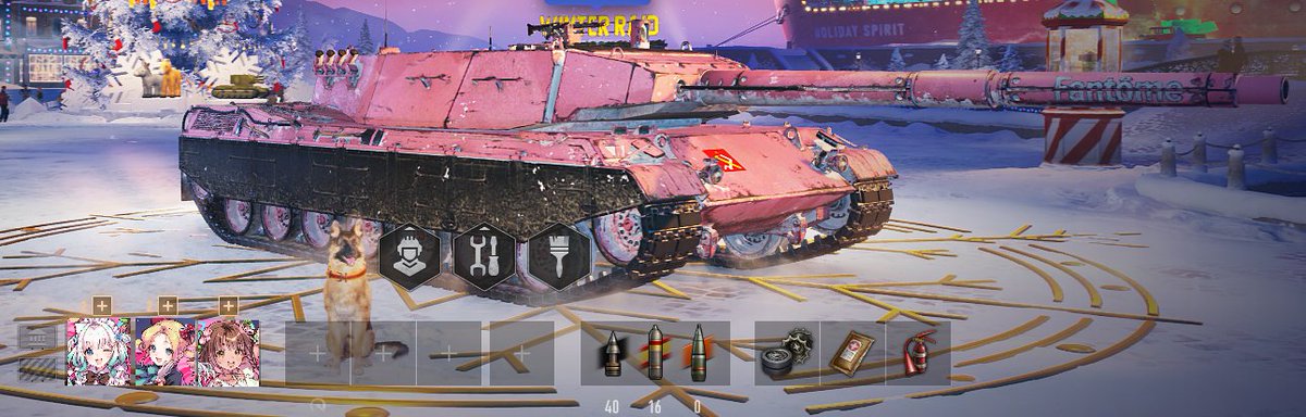 Oh boy Mint Fantome tank