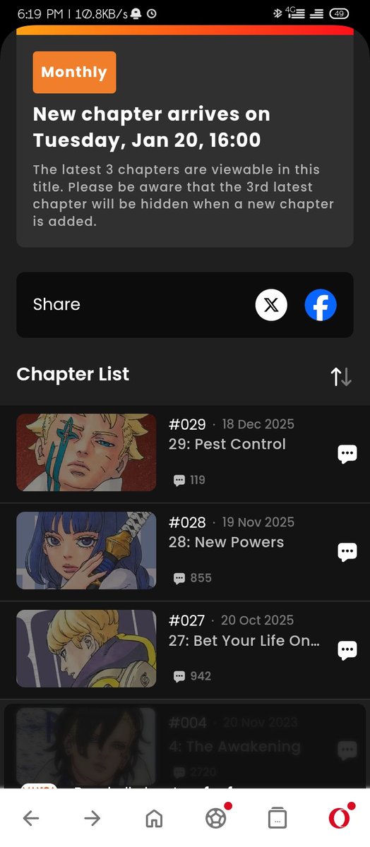 Lay_Kay159's tweet image. Chapter's name is kinda crazy ngl. Isn't this shinju we talking about 😭🙏. Also read official on manga plus #boruto #BorutoTwoBlueVortexCh29
