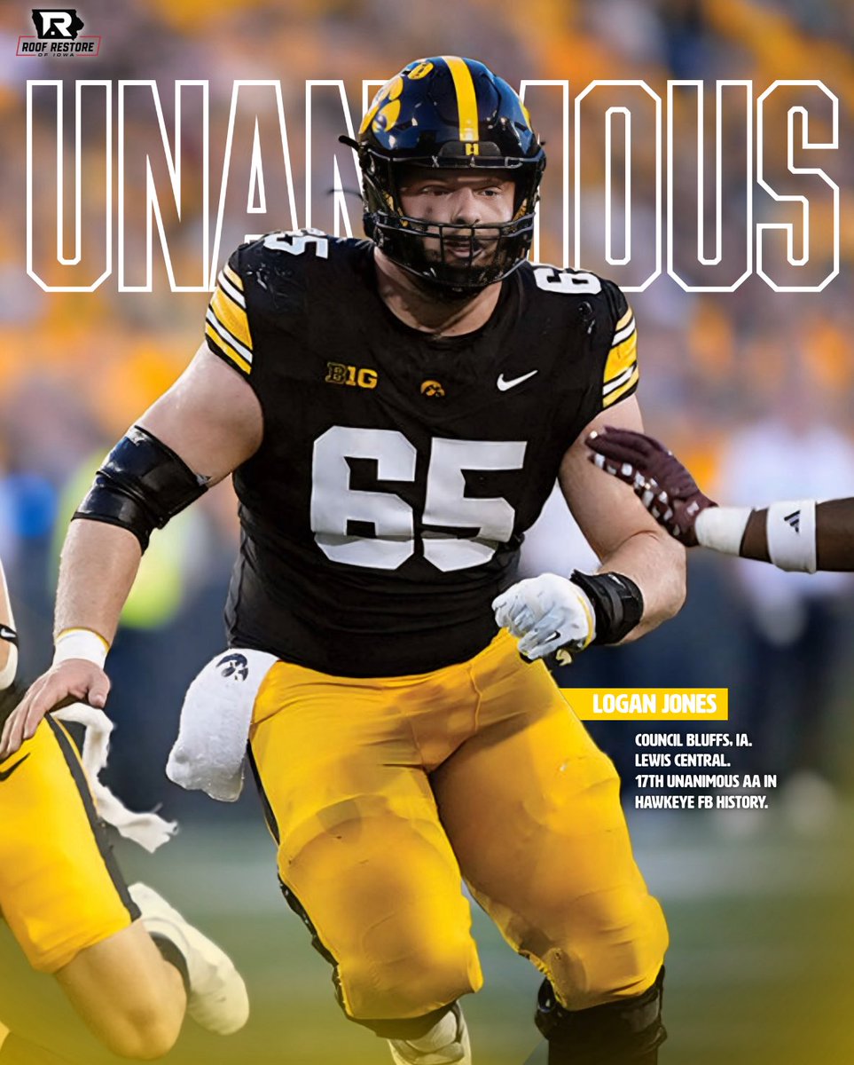 Bound_IA's tweet image. 𝐀 𝐃𝐞𝐜𝐢𝐬𝐢𝐨𝐧 𝐄𝐕𝐄𝐑𝐘𝐎𝐍𝐄 𝐦𝐚𝐝𝐞.

Logan Jones, YOU are a unanimous All-American.

📍Council Bluffs, IA.

#iahsfb 📸: Times Republican