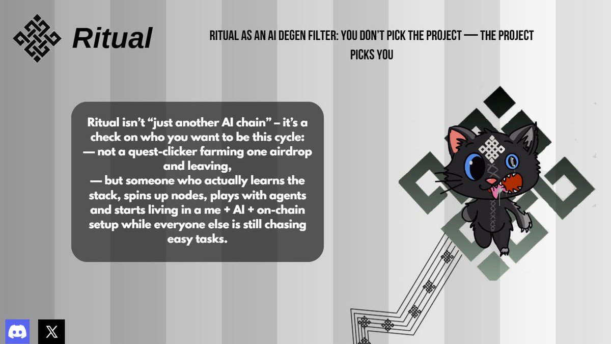 Blinqo3_80's tweet image. For the last few months, I’ve had a strange feeling: it’s not people who choose projects, but projects that start to select people.

Ritual for me is just from this category. It’s impossible to just “go in, do a couple of quests, fly out”. To get into a normal circuit at all, you…