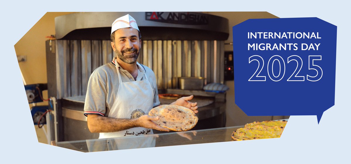 Wishing all IOM staff in the region a happy International Migrants Day. Thank you for all your work in 2025. Together we honour the courage and contributions of people on the move. Safe, fair, and well managed migration benefits migrants, communities, and societies everywhere