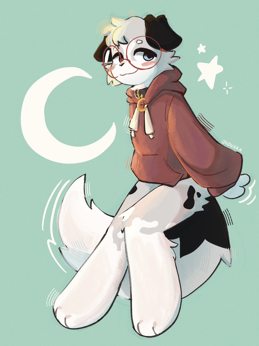 jiouskaa's tweet image. arf :3