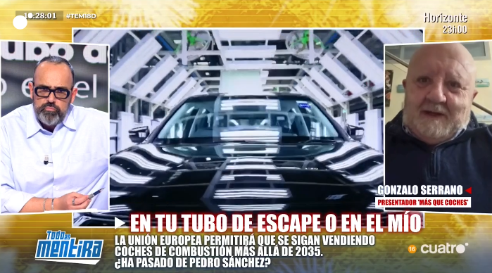 todoesmentiratv's tweet photo. La Unión Europea permitirá que se sigan vendiendo coches de combustión más allá de 2035. ¿Ha pasado de Pedro Sánchez?
#TEM18D
https://t.co/LCPWlv5PZL https://t.co/szKET2P6XX
