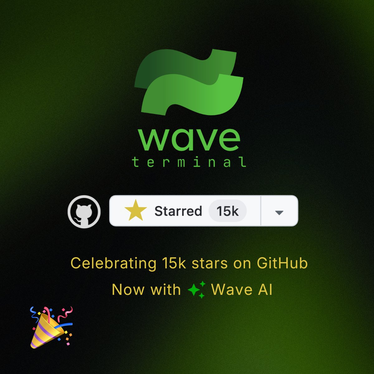 Wave Terminal tweet media