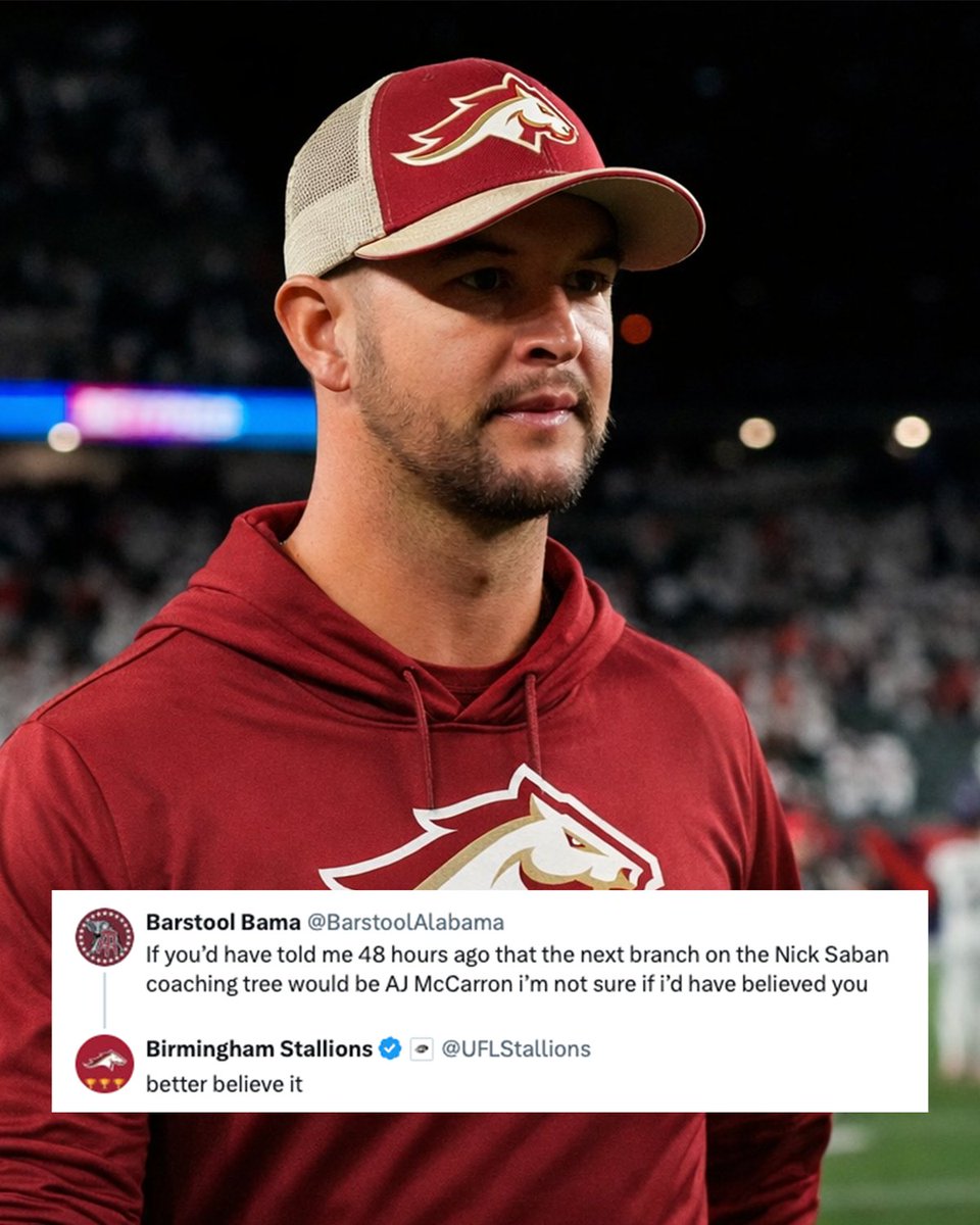 Birmingham Stallions tweet media