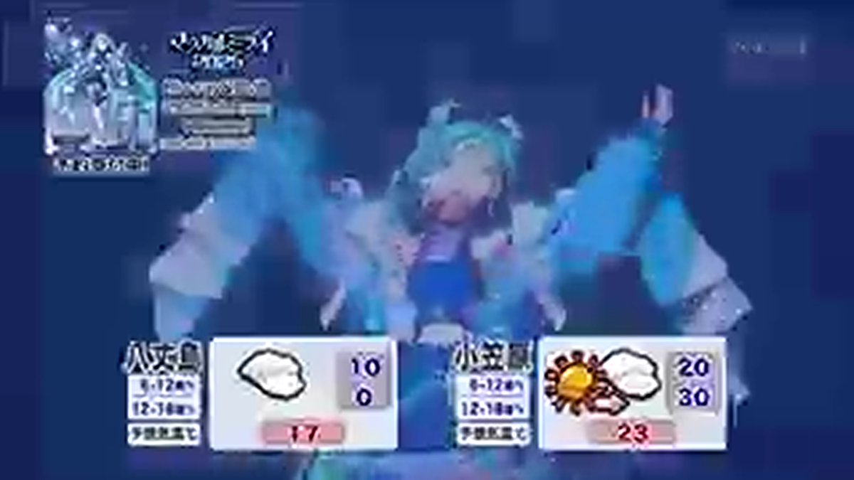 フラッシュ天気（初音ミク「マジカルミライ」ver．） #フラッシュ天気