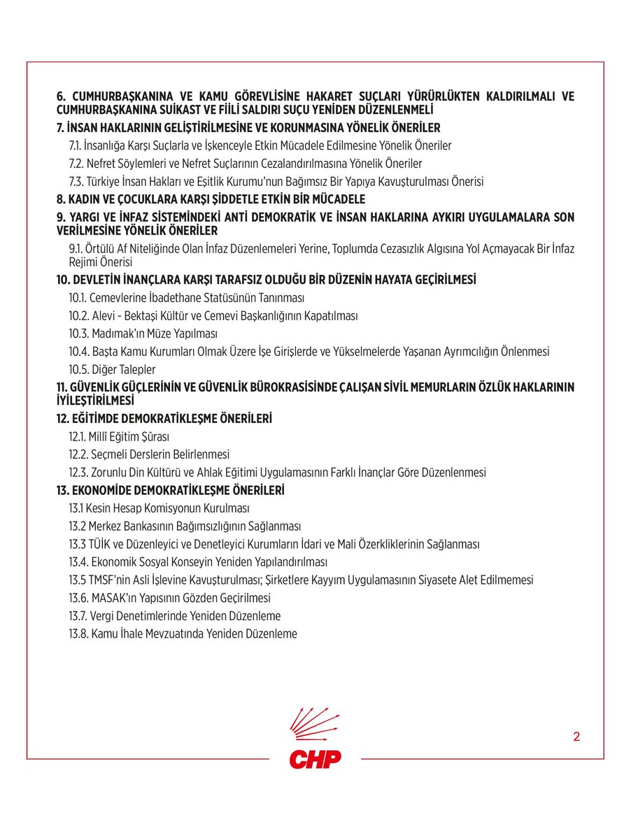 Cumhuriyet Halk Partisi, Milli Dayanışma, Kardeşlik ve Demokrasi Komisyonu’na neden katıldı?

chp.org.tr/yayin/cumhurye…