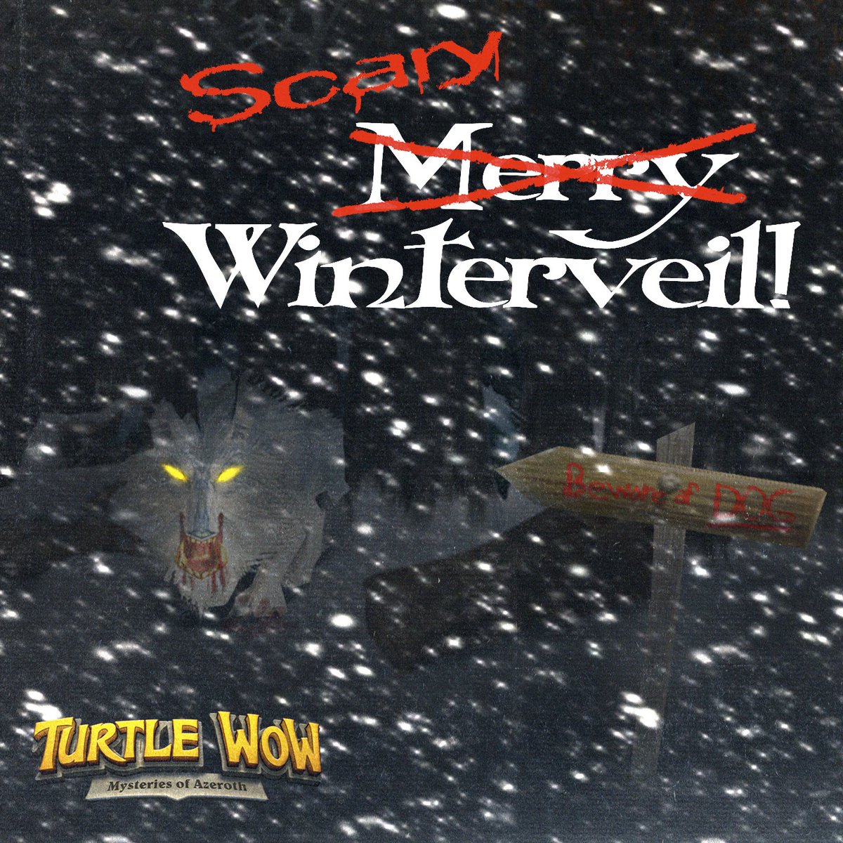 turtlecraft's tweet image. It's not all fun and games. ❄️🐺❄️