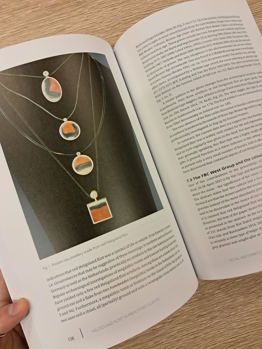 sidestonepress's tweet image. OUT NOW!
Heligoland Flint in Prehistoric Europe. Characteristics, Typology, Distribution, Symbolism and Provenance

📚 Read online for free or purchase your own volume at sidestone.com/books/heligola…

#flint #prehistory #materialculture
