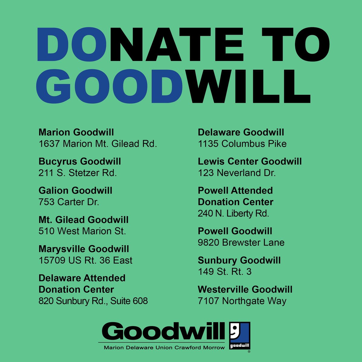 MarionGoodwill's tweet photo. Looking for a meaningful way to give back? Donate to Goodwill! Your gently used clothing, toys, books, and household items help fund life-changing programs right here in our communities. Every donation creates opportunities — and Good Happens Here.
#DonateGoodwill #DoGood https://t.co/z7FGPeKIPb