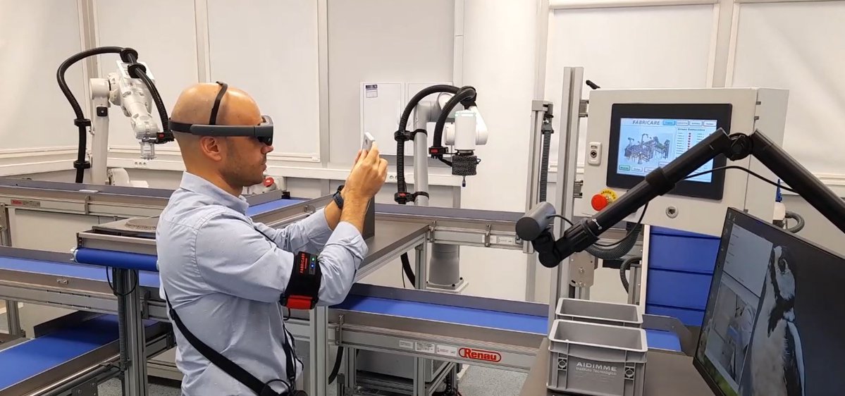 HispaRob's tweet image. 🟣@AIDIMME  presenta los resultados de FABRICARE: tecnologías ciberfísicas, interfaces avanzadas y seguridad colaborativa para la fábrica del futuro

Toda la info en:
hisparob.es/aidimme-presen…