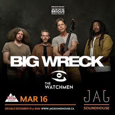 St. John's, Newfoundland! <a href="/bigwreckmusic/">Big Wreck</a>