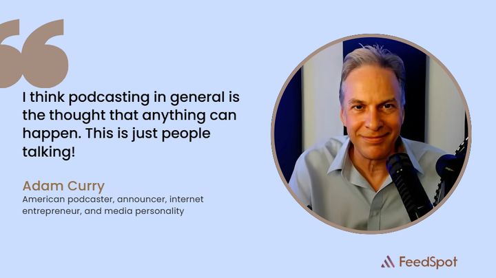 _feedspot's tweet image. Where real conversations take center stage.🎙️

 #Podcasting #Creators #AudioContent #Quote