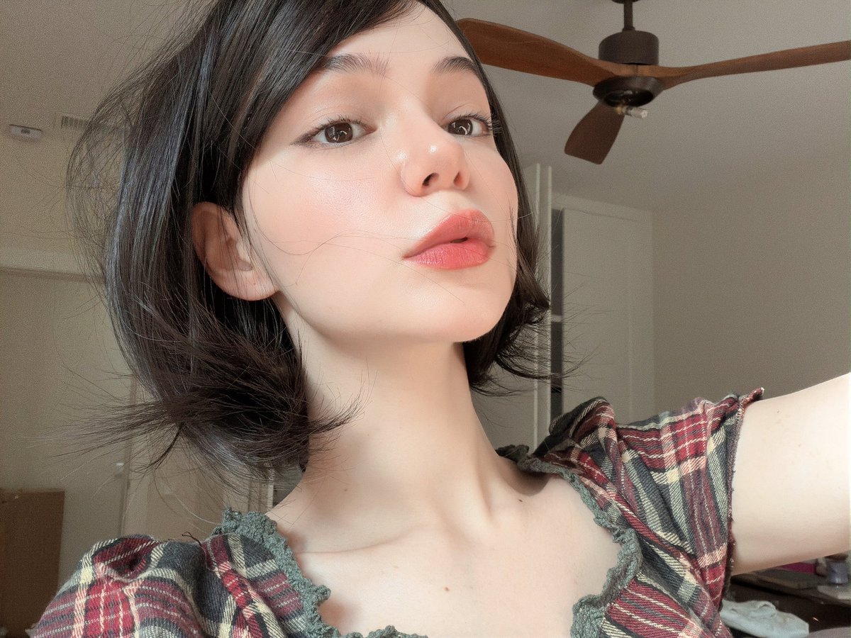 maimynyan's tweet image. Short hair era