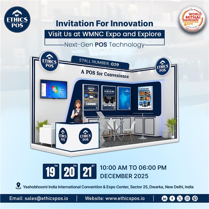 EthicsPos's tweet photo. Step into the Future of Retail Innovation
Join us at WMNCS Expo and witness our POS technology.

Let’s connect, collaborate, and create smarter retail experiences together.

19–21 December 

#RetailInnovation #WMNCSExpo #POSTechnology #SmartRetail #FutureOfRetail #EthicsPOS https://t.co/mDlh8BKTbf