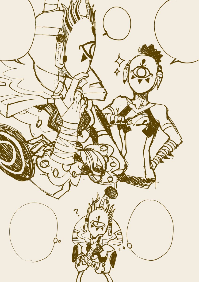 agisato_room's tweet photo. ボツになった話のイラストだけ https://t.co/x4OZwoDSRR
