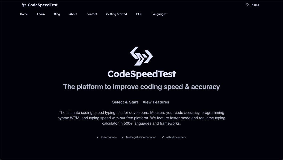 codespeedtest tweet picture