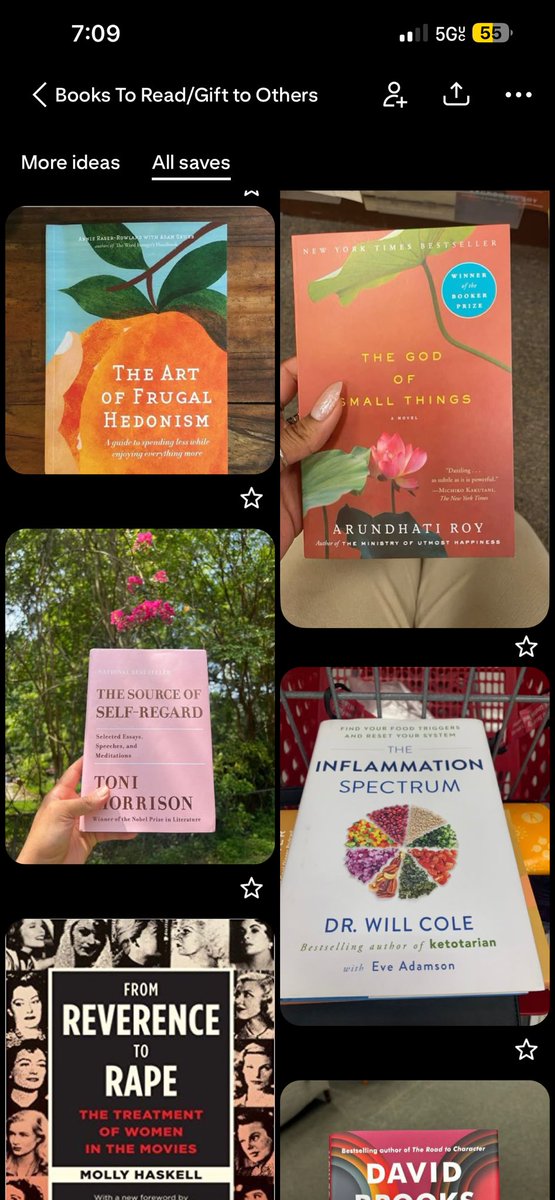 GeauxGabrielle's tweet photo. If anyone wants to start reading more in 2026, I have a Pinterest board of extremely niche and weird and historical topics of books. 

From skincare to African female rulers to how religion and capitalism intersect to ROMANCE novels and all that intersects https://t.co/ftPFIG904g https://t.co/AQ1Rach3ho